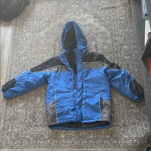 Kids Blue and Black Jacket